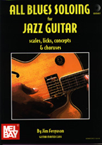 The most complete guide to jazz/blues soloing ever written. 96-page book/32-track CD.